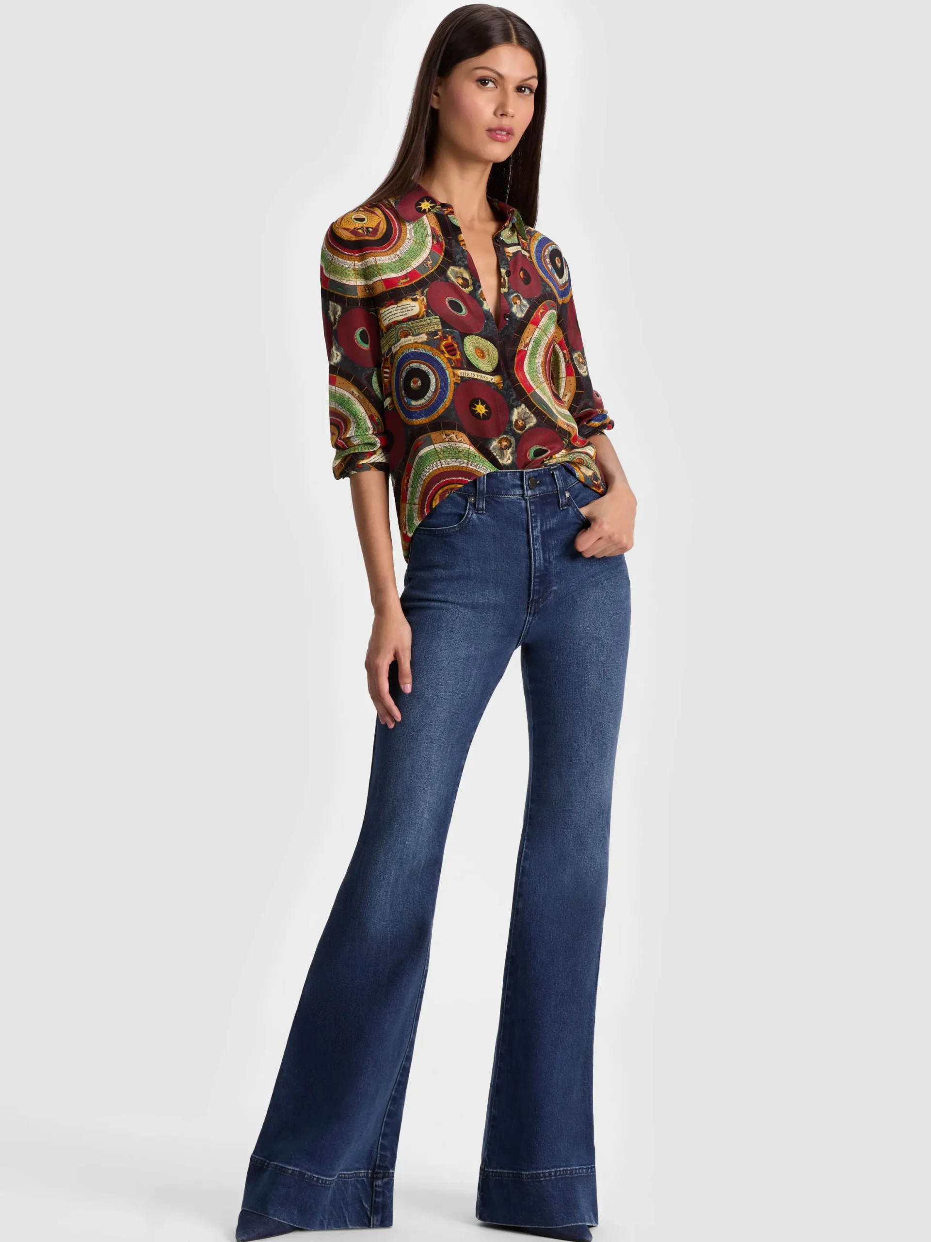 WILLA SILK BLOUSE
