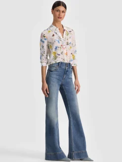 WILLA SILK BLOUSE
