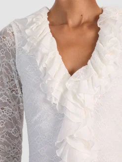 YARA RUFFLE TOP