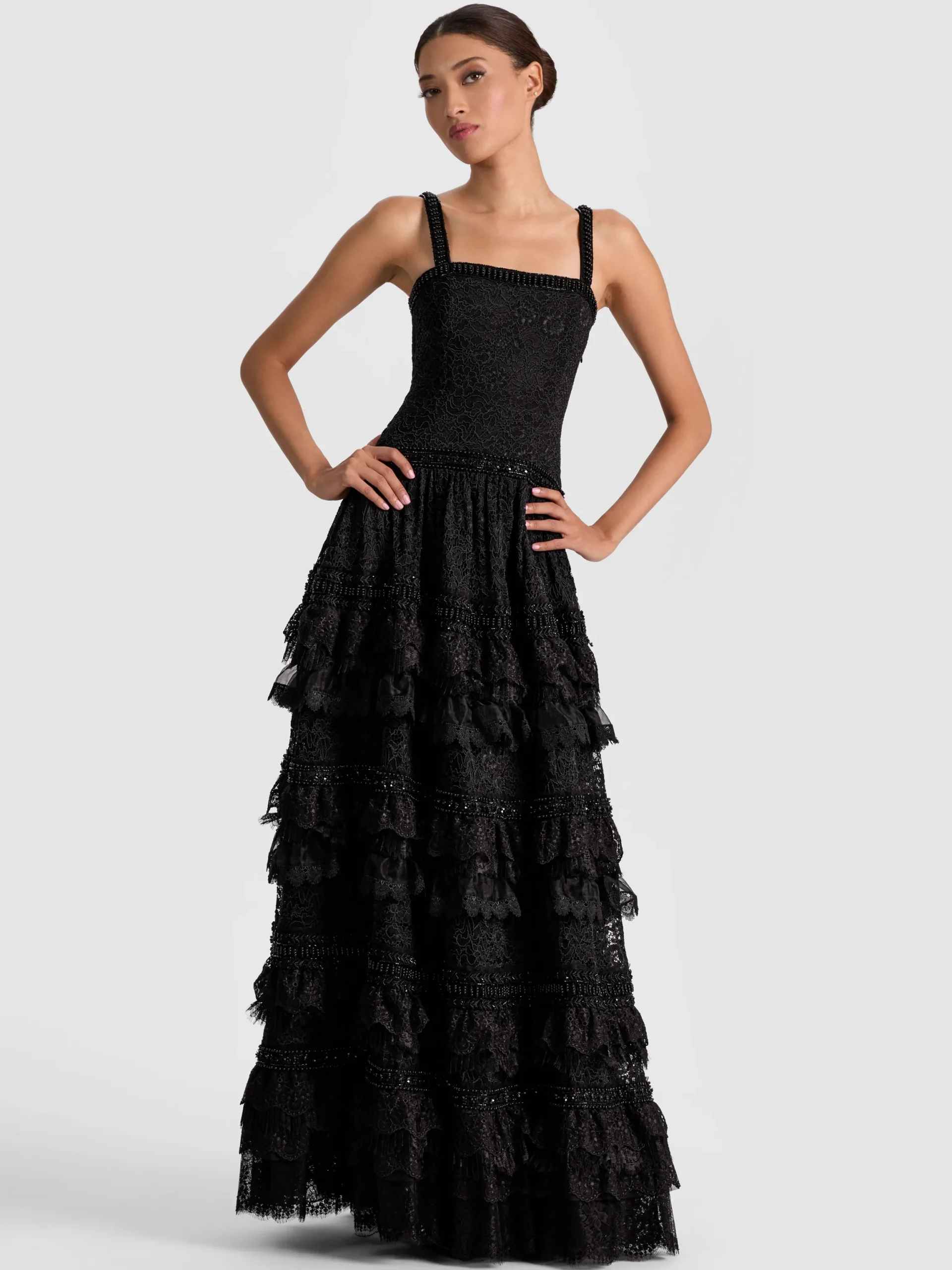 ZENA LACE MAXI DRESS